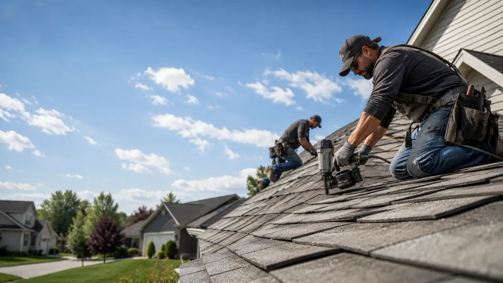 Storm Damage Roof Repair in Wilmore, KS near me